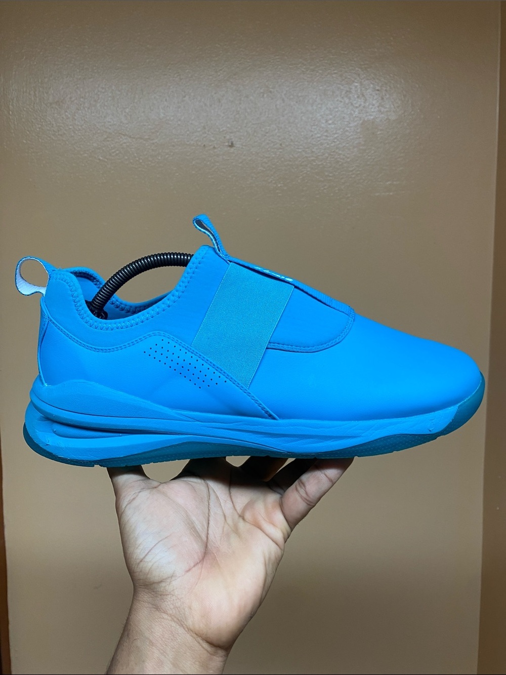 Clove Solo Laceless Slip On Nursing Sneakers “Cerulean Blue” Men’s Size 12 - Picture 4 of 14